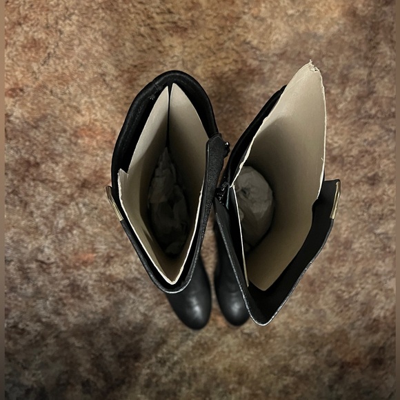 🎈 NWOT 🎈 Cole Haan black leather boots - Picture 6 of 7